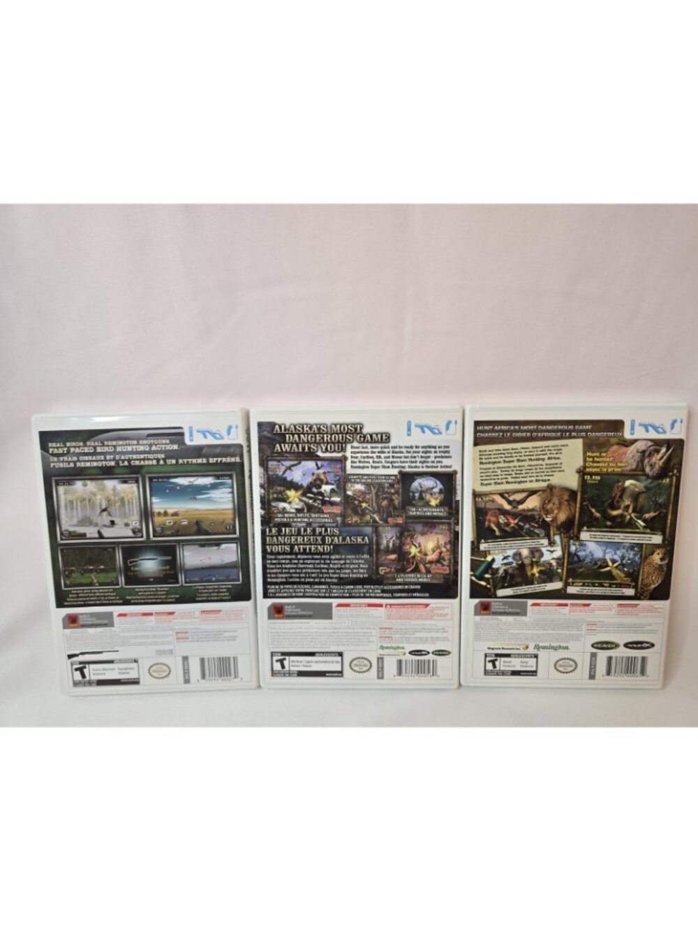 Nintendo Wii Real Shot Remington Accessory With 9 Hunting Games bundle Lot - Picture 16 of 16